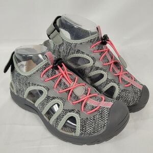 Northside Torrance Women's Sport Sandals Grey/Coral Size 7 New In Box 221067W944